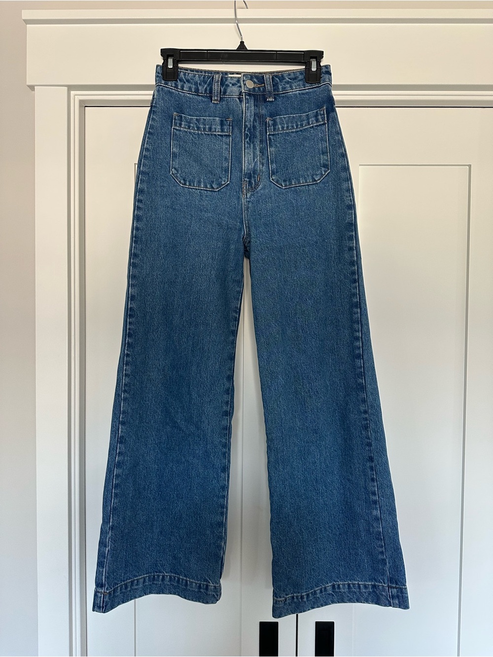 ROLLA'S Sailor Wide Leg Jeans - Blue